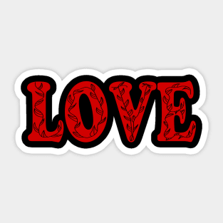 Gothic Love Sticker